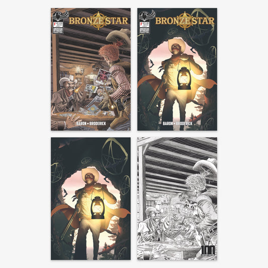Bronze Star #1 Bundle – Covers A–D