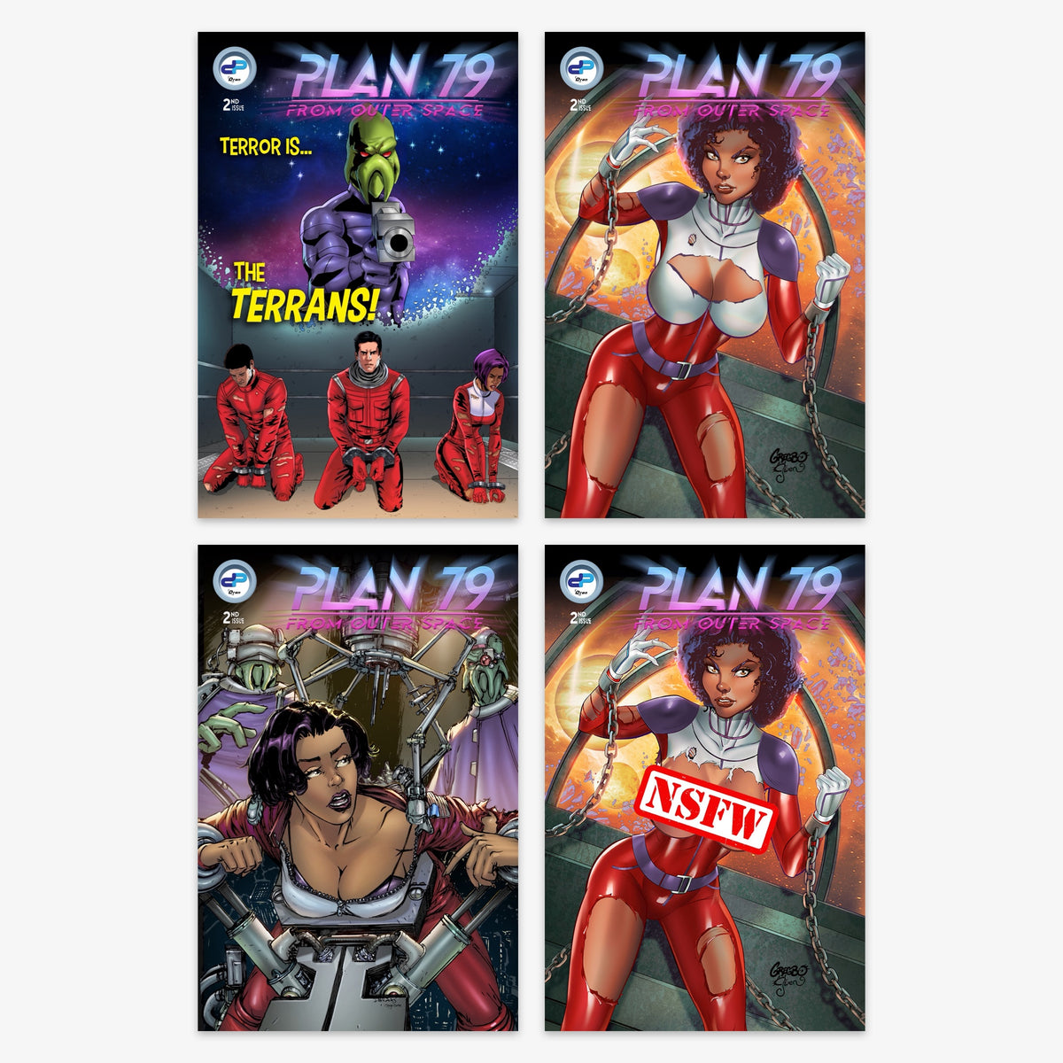 Plan 79 From Outer Space #2 (of 3) Bundle – Covers A–D
