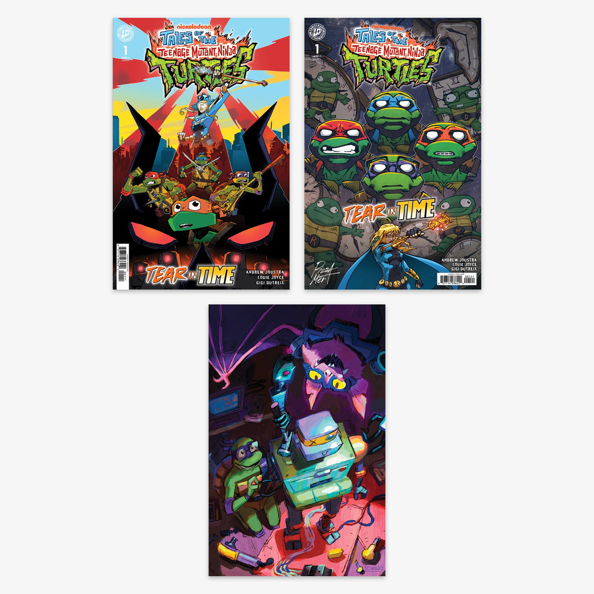 Tales of the Teenage Mutant Ninja Turtles: Tear in Time #1 Bundle – Covers A–C (incl. Ratio Incentives)