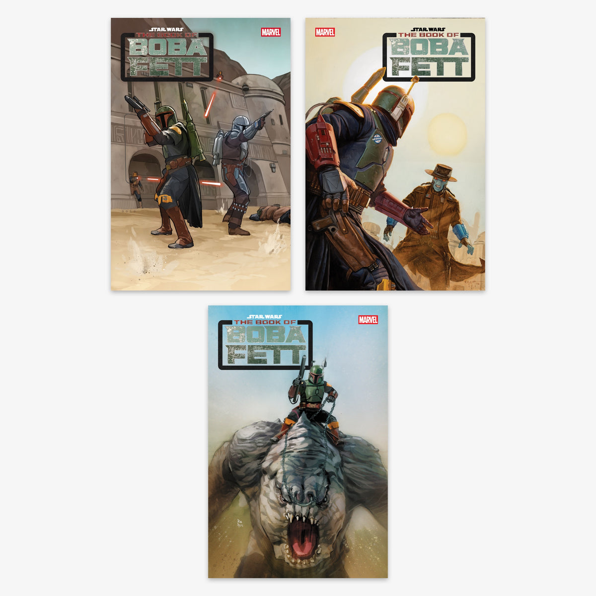 Star Wars: the Book of Boba Fett #7 Bundle – Covers A–C (incl. Ratio Incentives)