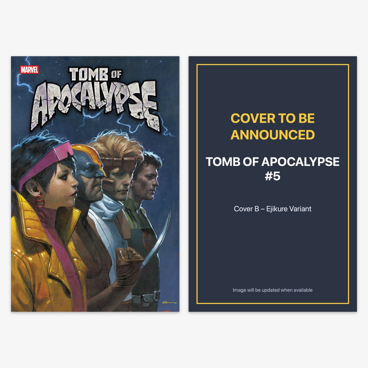 Tomb of Apocalypse #5 Bundle – Covers A & B