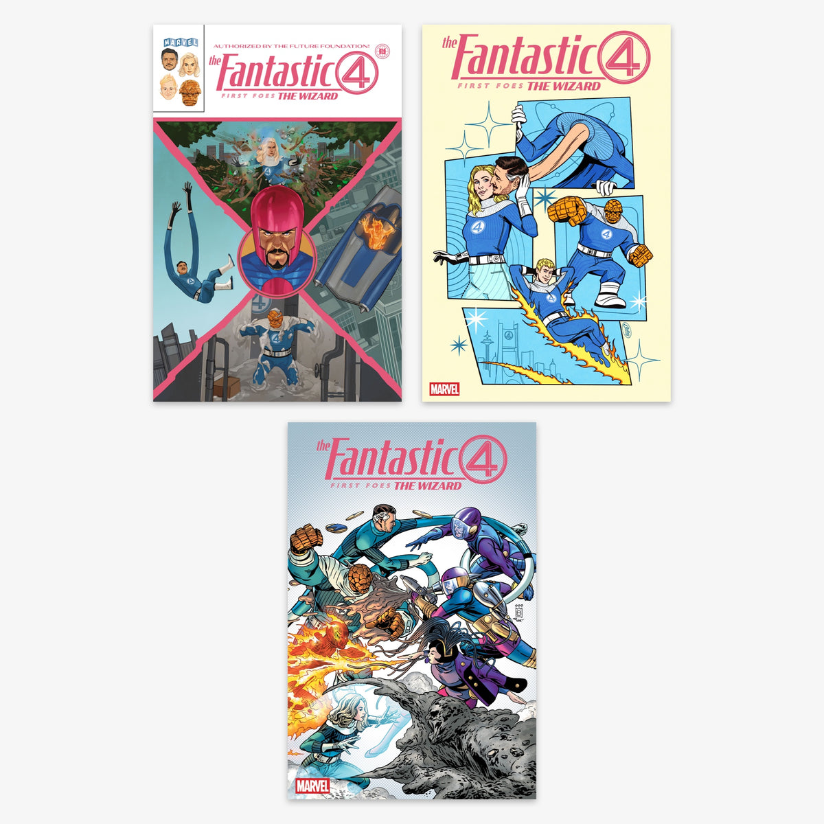 Fantastic Four: First Foes - The Wizard #1 Bundle – Covers A–C