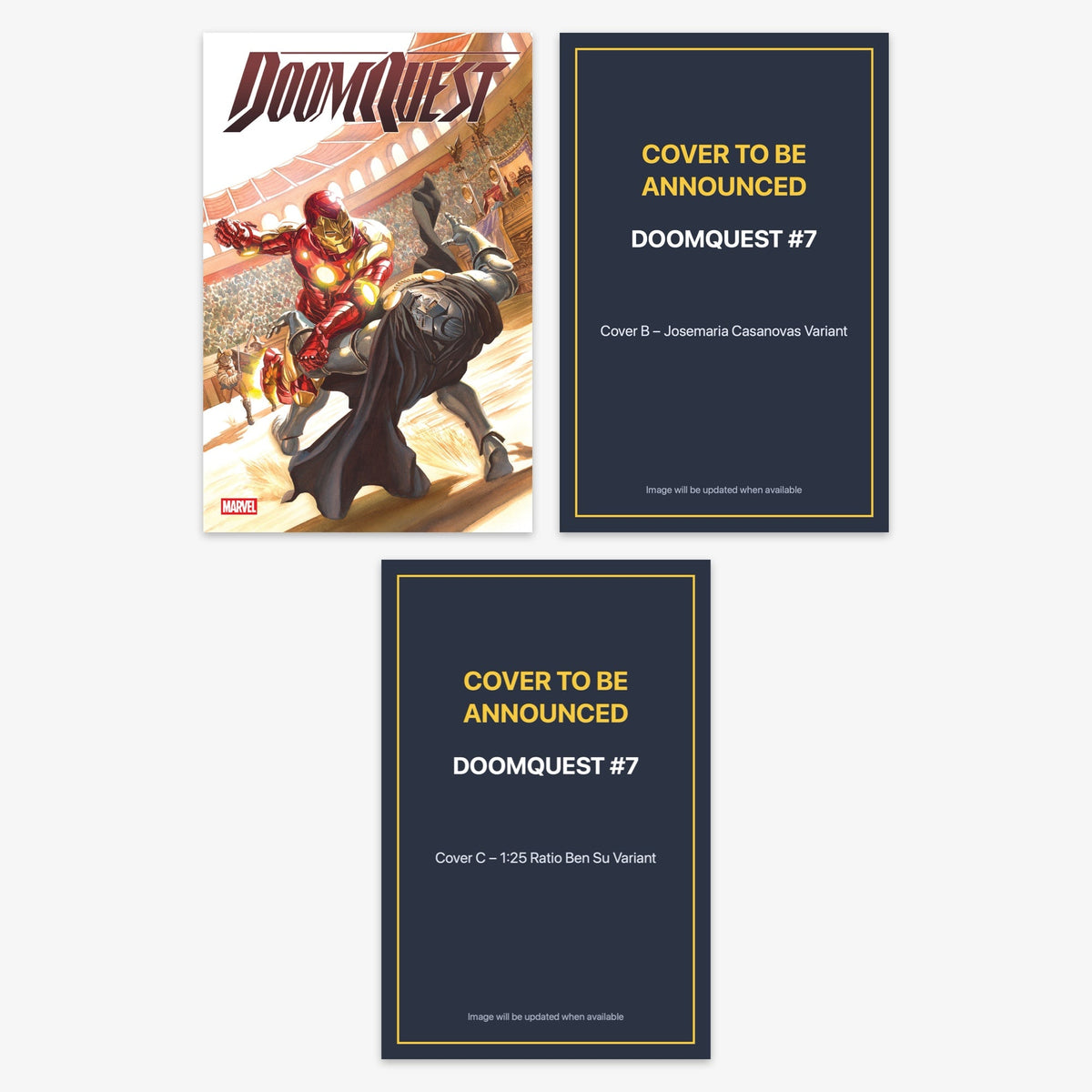 Doomquest #7 Bundle – Covers A–C (incl. Ratio Incentives)