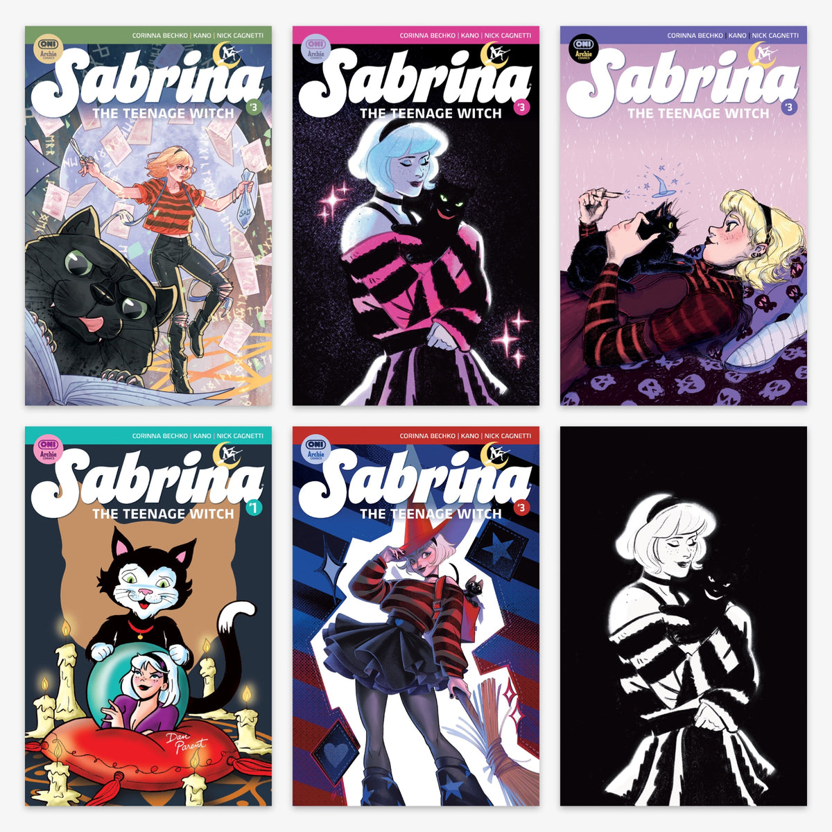 Sabrina the Teenage Witch #3 Bundle – Covers A–F (incl. Ratio Incentives)