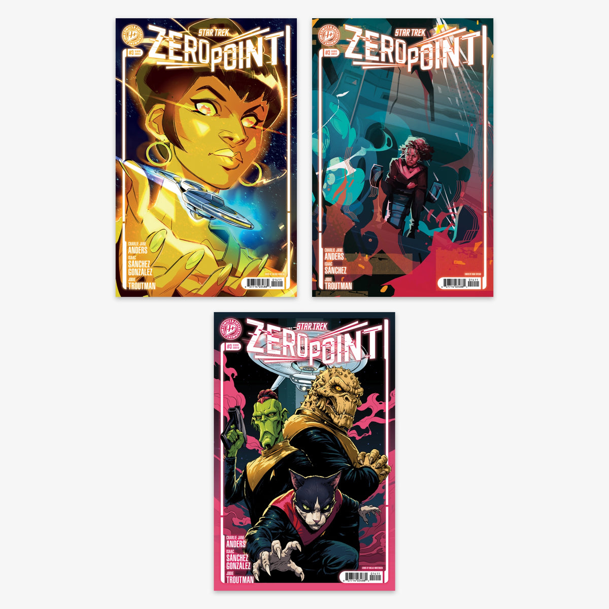 Star Trek: Zero Point #3 Bundle – Covers A–C (incl. Ratio Incentives)