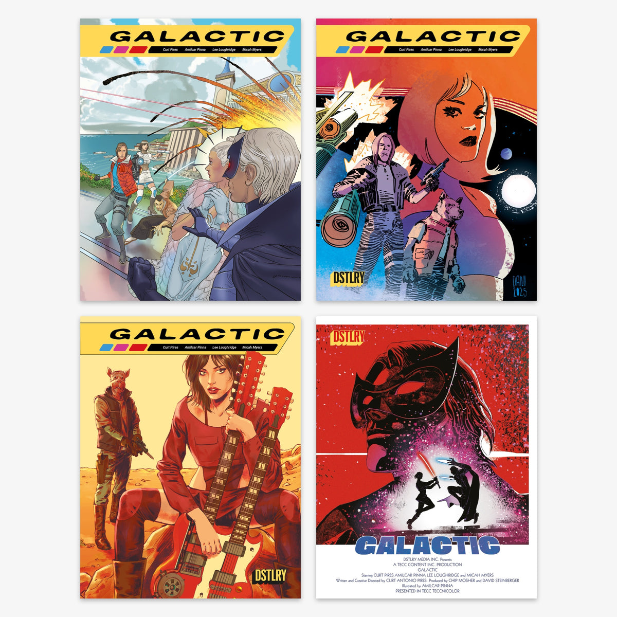 Galactic #3 Bundle – Covers A–D (incl. Ratio Incentives)