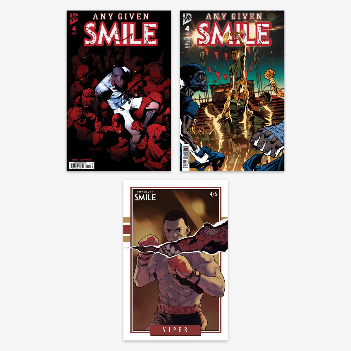Smile: Any Given Smile #4 Bundle – Covers A–C (No Incentive)