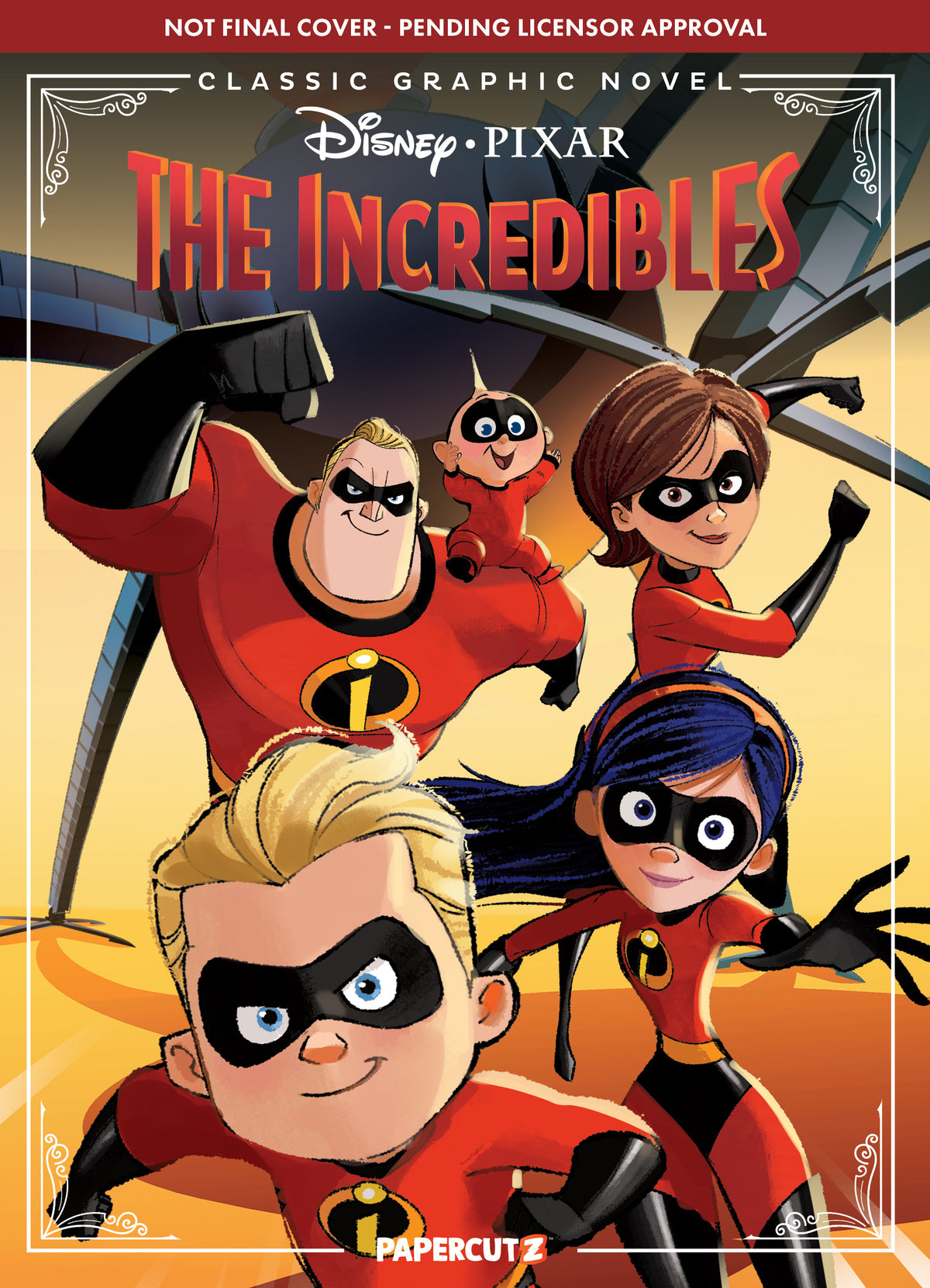 Disney Pixar Classic Graphic Novel the Incredibles HC Default Title