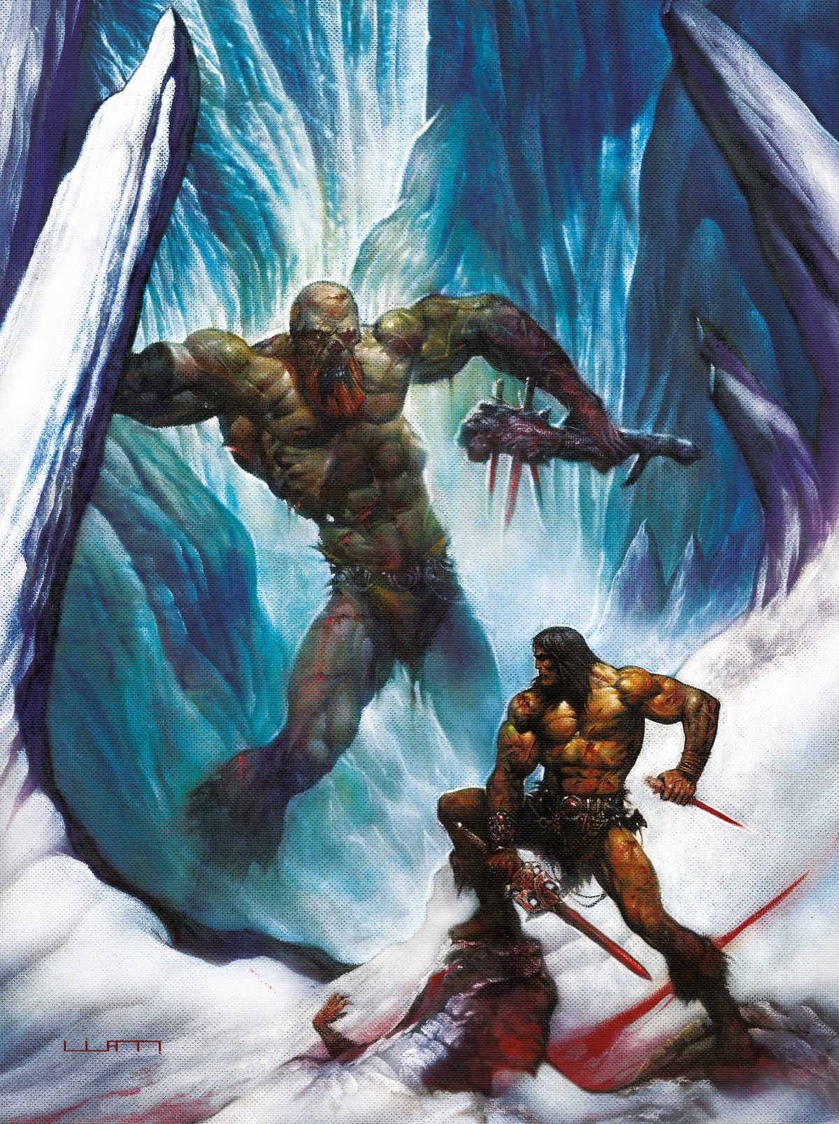Savage Sword of Conan #18 Cover D – Liam Sharp Virgin Cardstock Variant