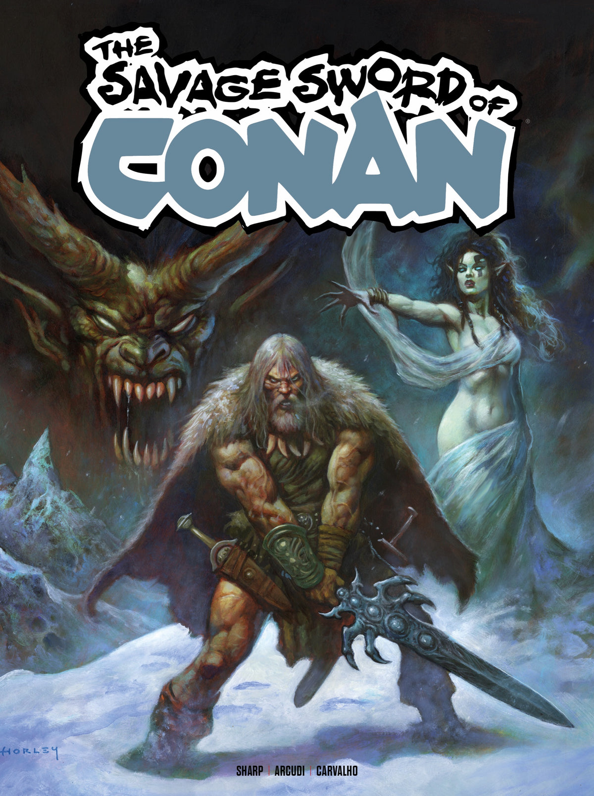 Savage Sword of Conan #18 Cover E – Alex Horley Foil Variant