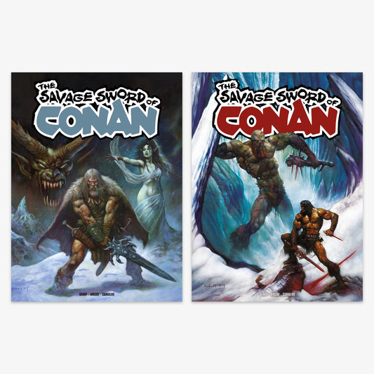 Savage Sword of Conan #18 Bundle – Covers E & F