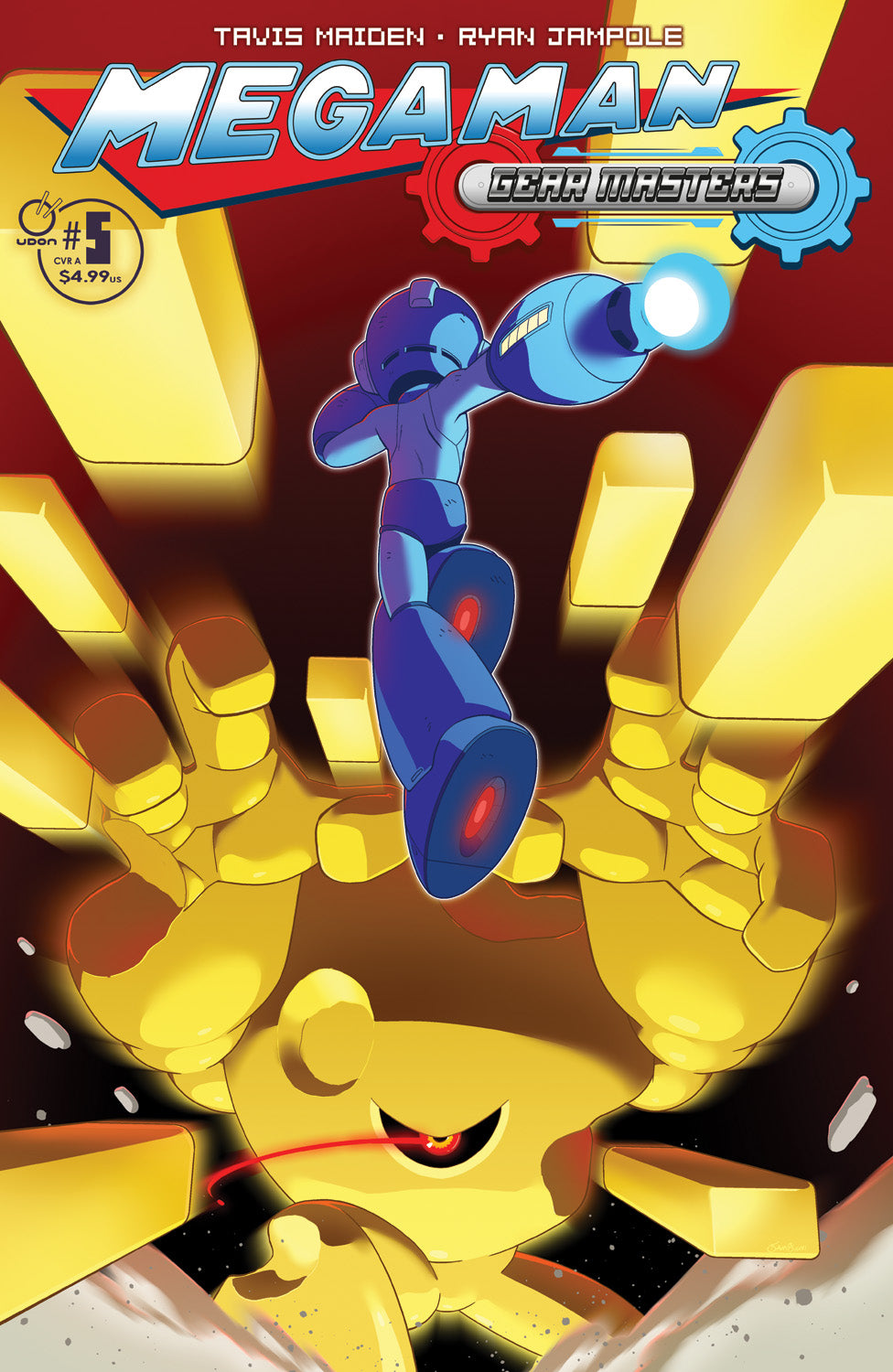 Mega Man: Gear Masters #5 (of 5) Cover A – Ryan Jampole