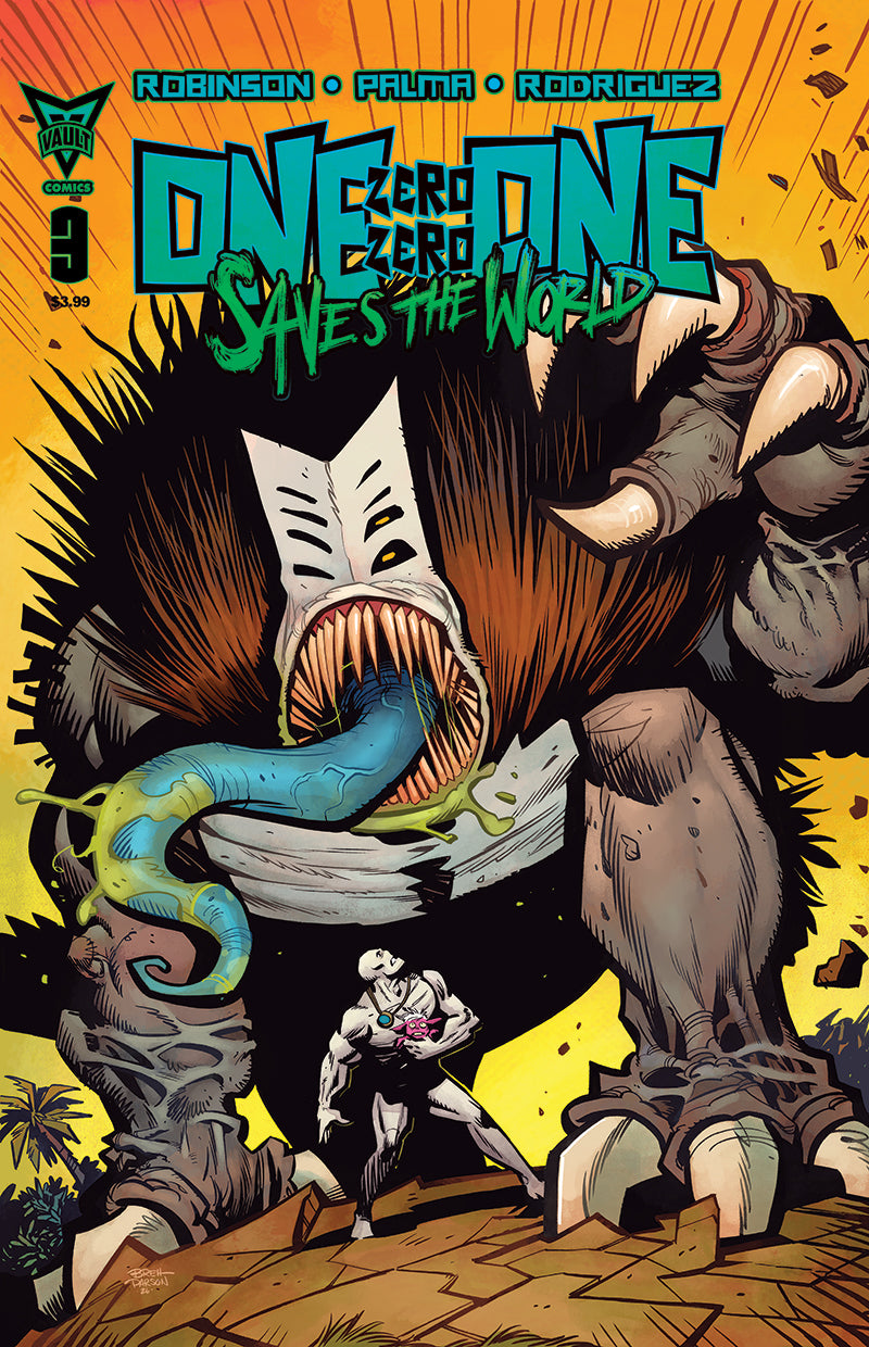 One Zero Zero One Saves the World #3 Cover A – Brett Parson