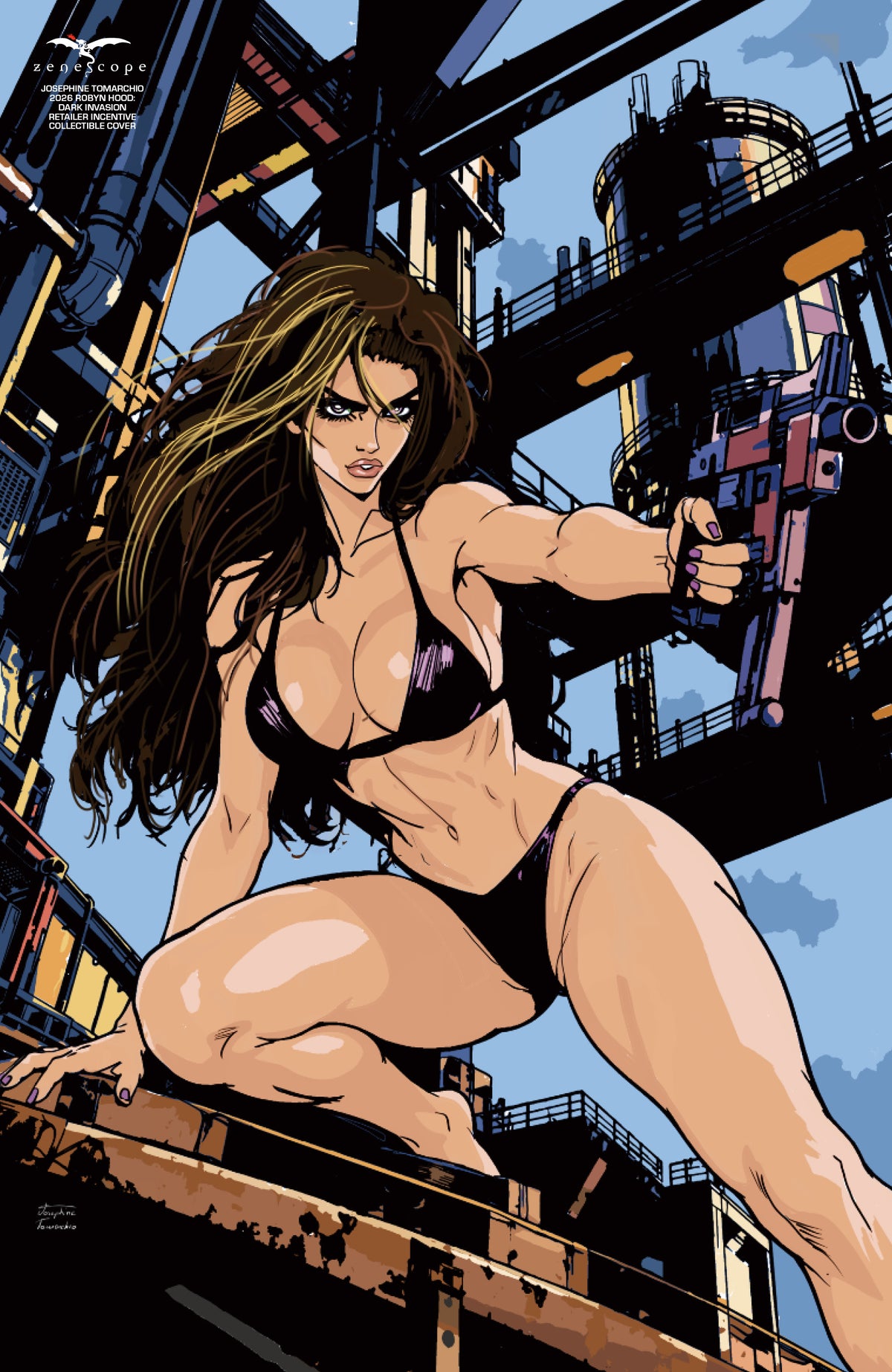 Robyn Hood Dark Invasion (One Shot) Cover D – 1:20 Ratio Josephine Tomarchio Variant
