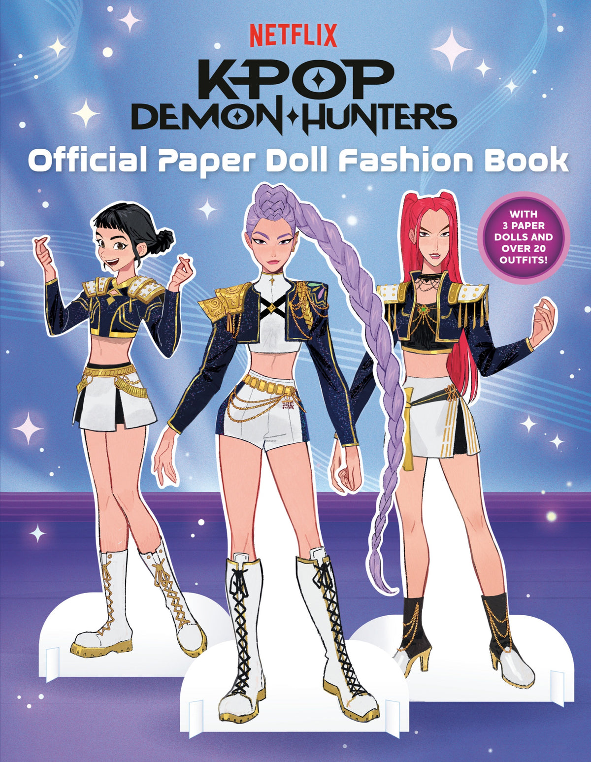 Kpop Demon Hunters Official Paper Doll Fashion Book TP Default Title