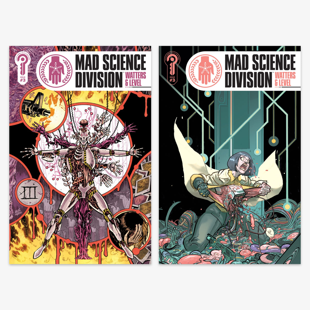 Mad Science Division #3 Bundle – Covers A & B