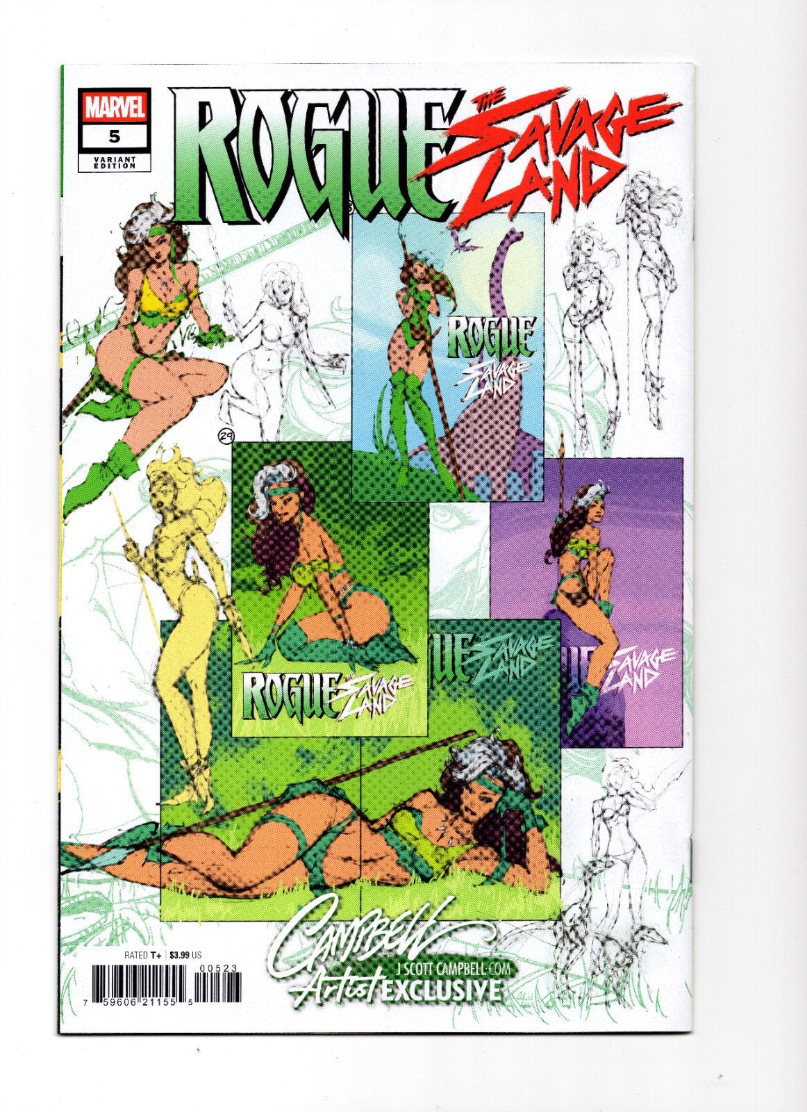 Rogue: The Savage Land #5 JSC Artist EXCLUSIVE (2025) Cover F