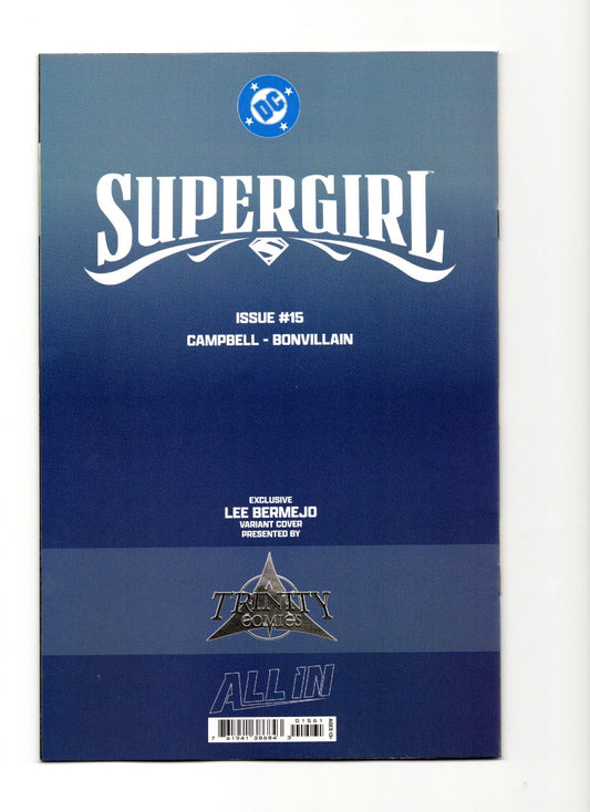 Supergirl #15 Lee Bermejo SDCC Exclusive Variant Ltd. 799 Trinity Comics