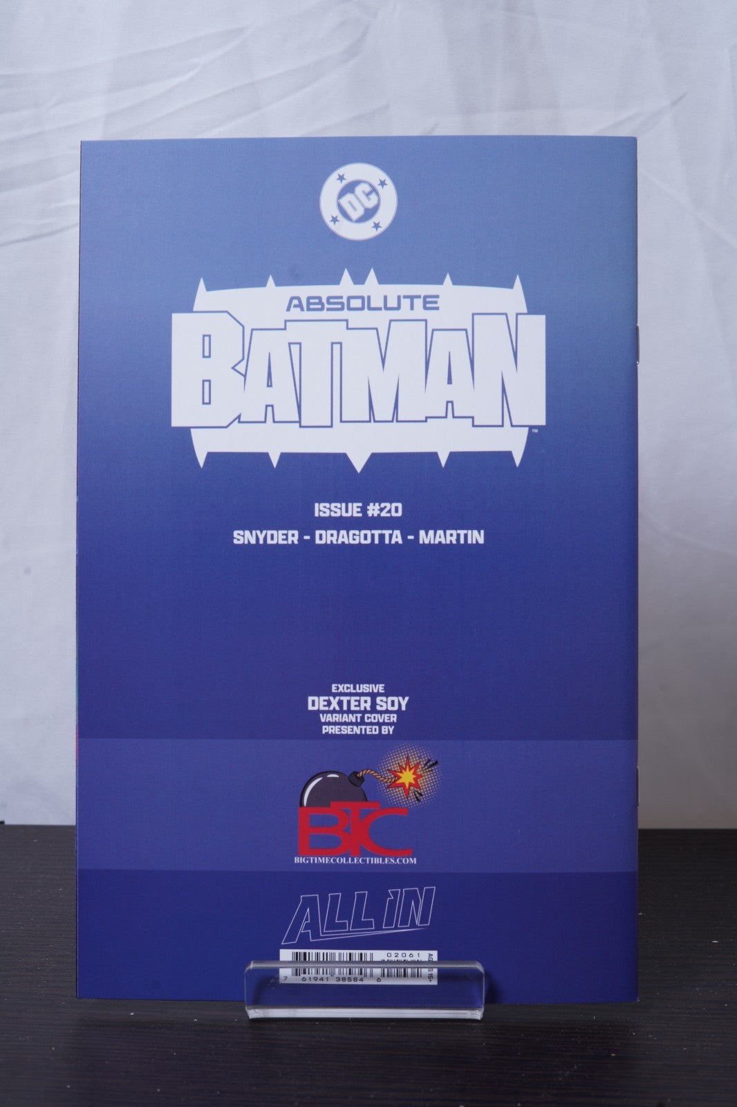 Absolute Batman #20 Dexter Soy Luffy Gear 2 homage Limited 2000 Trade