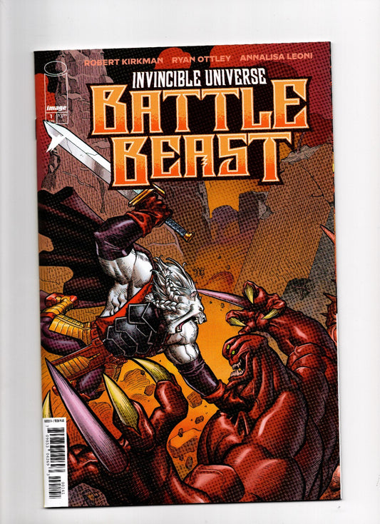 INVINCIBLE UNIVERSE BATTLE BEAST #1 CVR D INC 1:10 EJ SU VAR