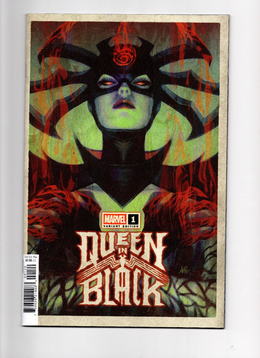 QUEEN IN BLACK #1 VARIANT BY ARTGERM