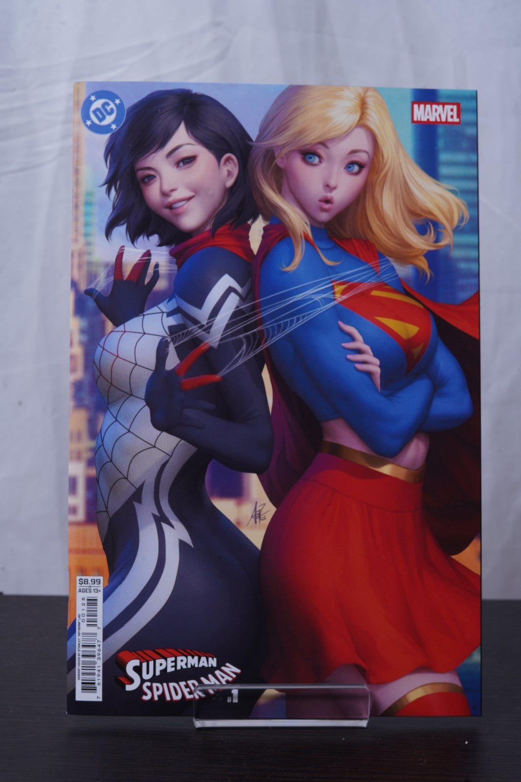 Complete Set of 26 Superman Spider-Man #1 A–Z Covers Bundle