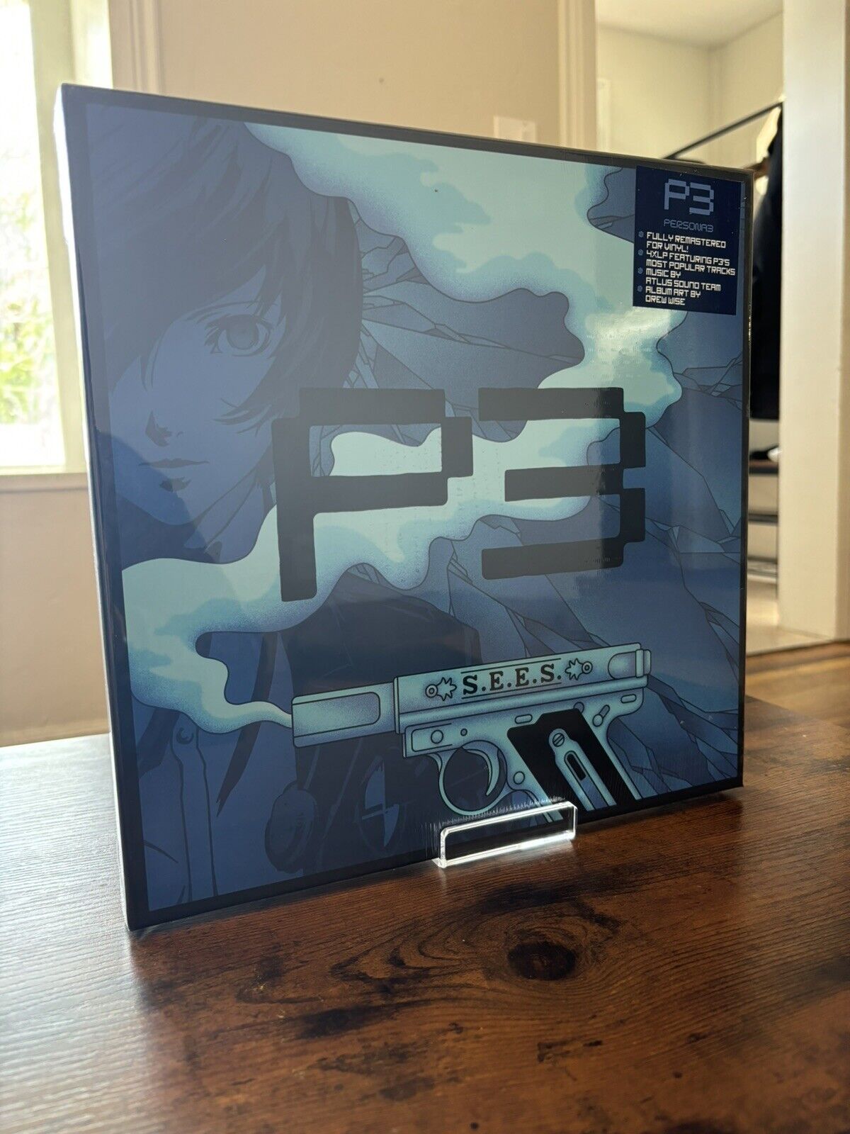 Persona 3 Soundtrack Vinyl 4xLP Premium Box Set iam8bit Exclusive
