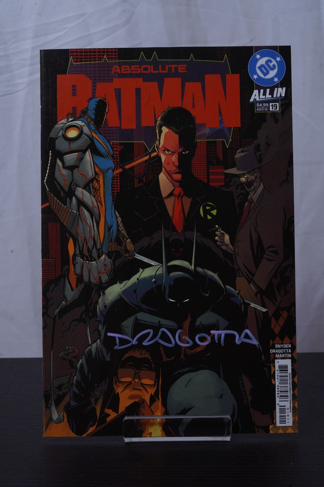 ABSOLUTE BATMAN #18 SIGNED BY DRAGOTTA COVER A COMIC NM 1ST PRINT 2026 DC W/COA