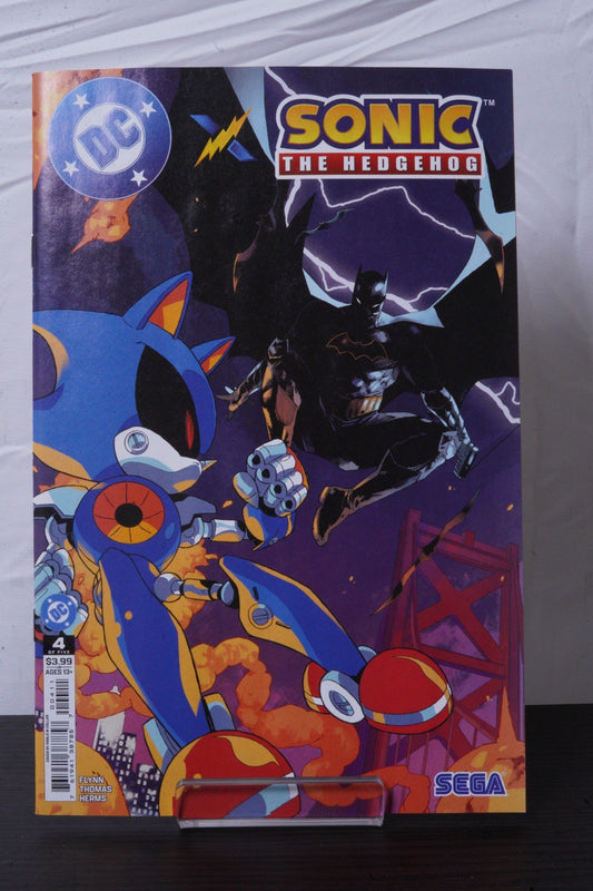 DC X SONIC THE HEDGEHOG #4 CVR A PABLO M COLLAR  DC Comics Book 2025