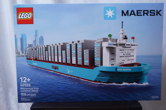 LEGO 40955 Maersk Dual-Fuel Container Vessel Ship 2026 Brand New Factory Sealed