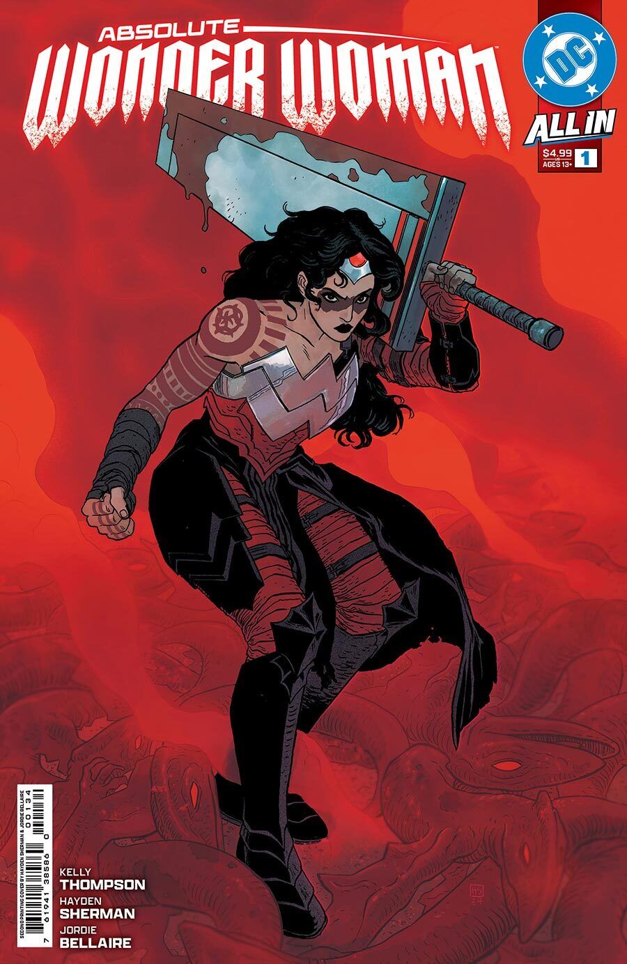 Absolute Wonder Woman Issue #1 - Hayden Sherman - 2nd Print