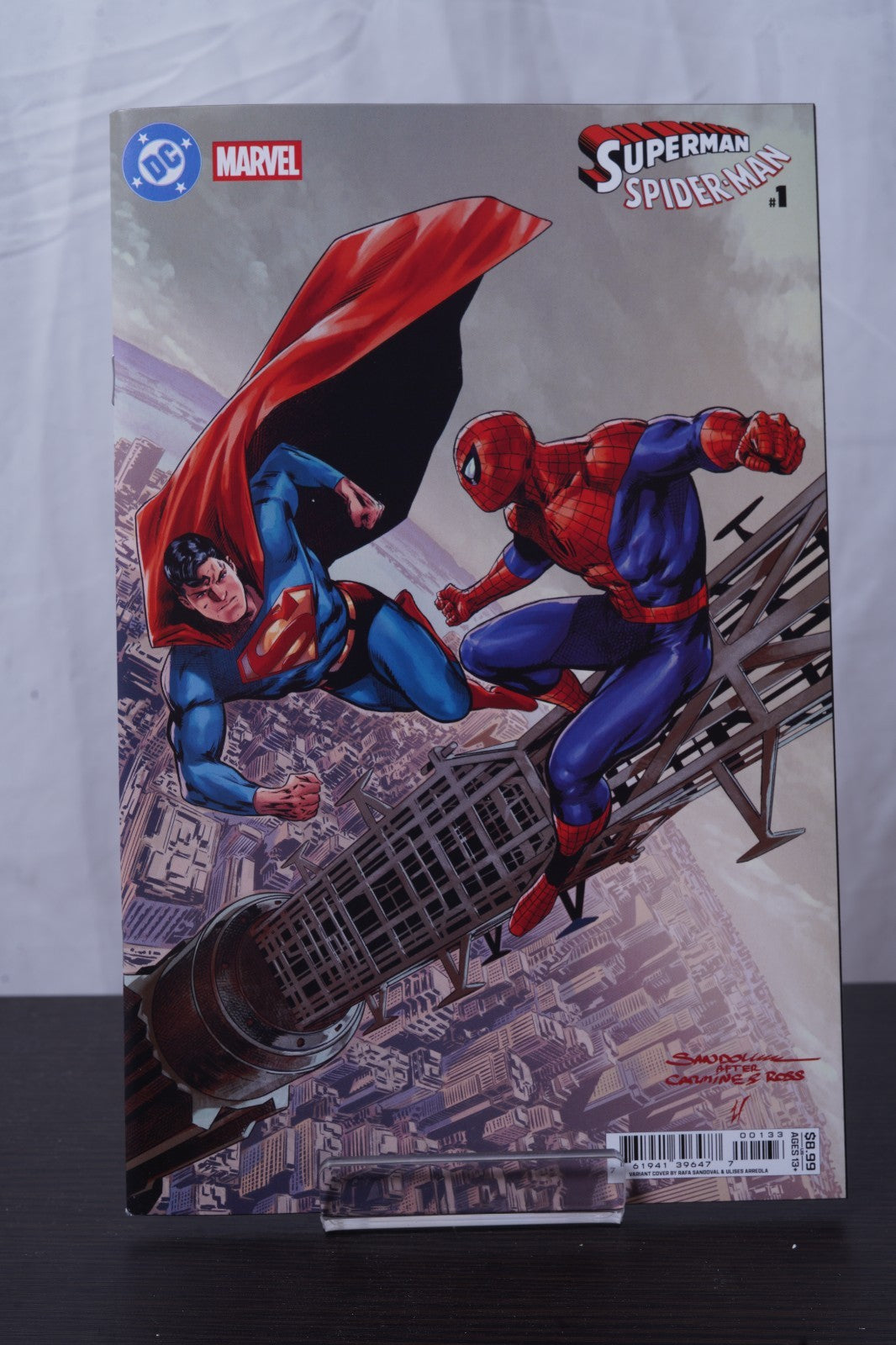 Complete Set of 26 Superman Spider-Man #1 A–Z Covers Bundle