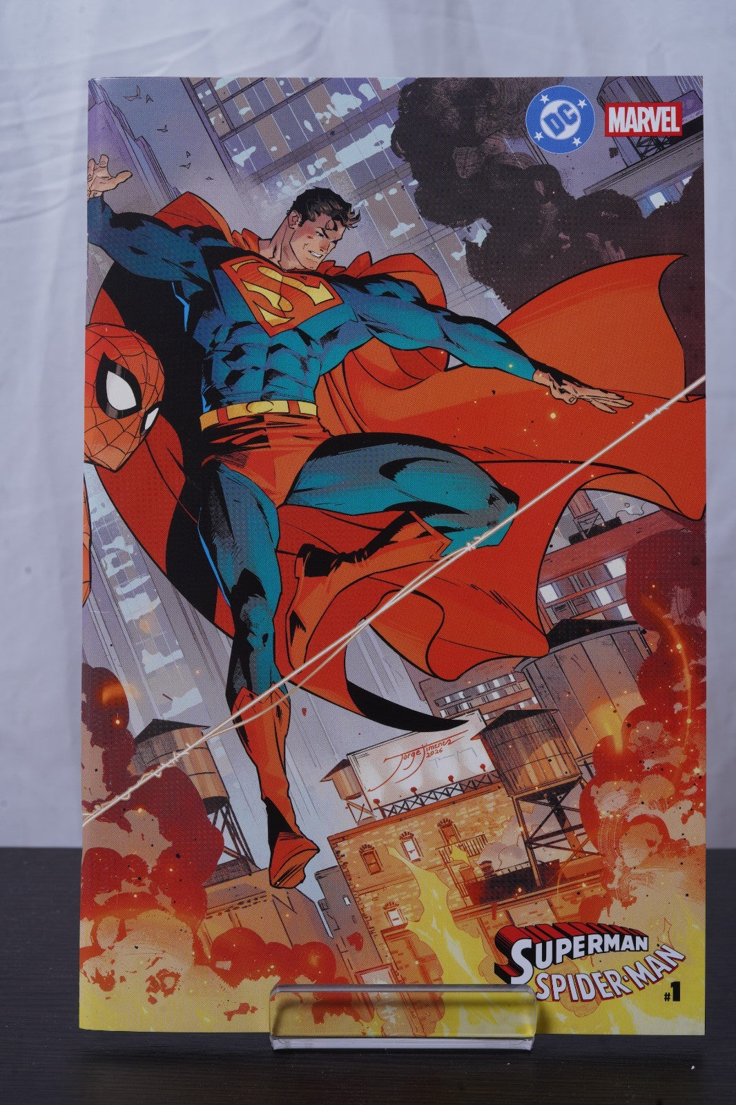 Complete Set of 26 Superman Spider-Man #1 A–Z Covers Bundle