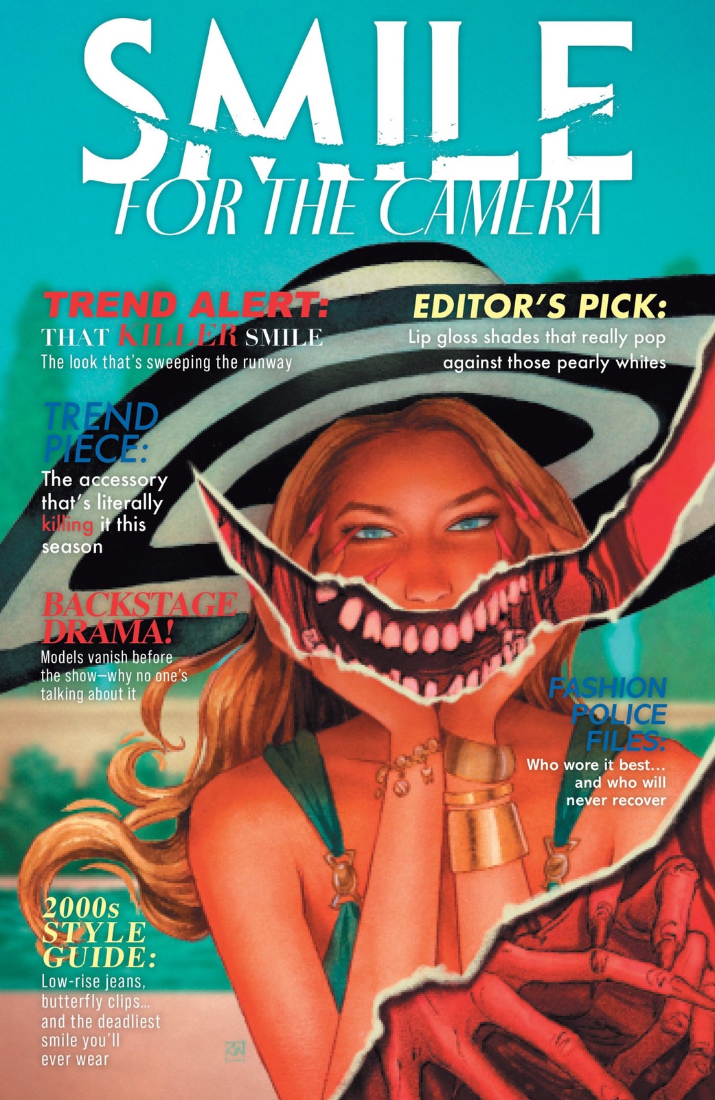 Smile: For the Camera Issue #1 - Kevin Wada - Cover D - Fashion Magazine