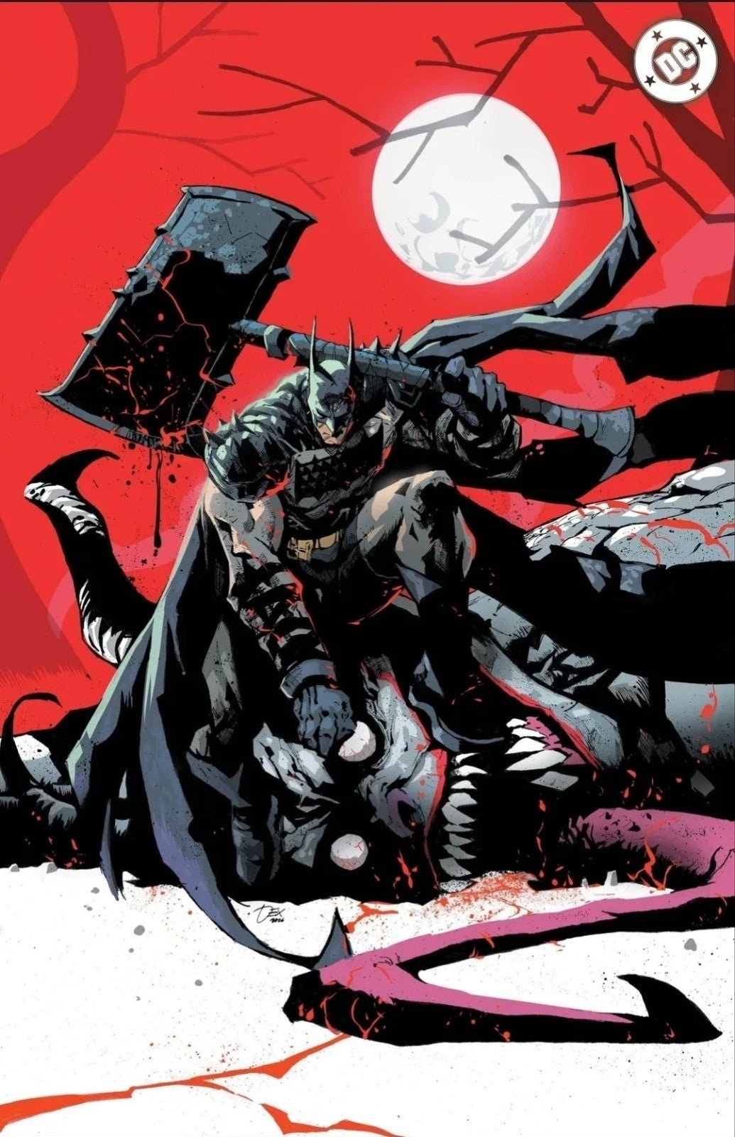 ABSOLUTE BATMAN #18 Red Foil DEXTER SOY DRAGON SLAYER MEGACON EXCLUSIVE PREASALE