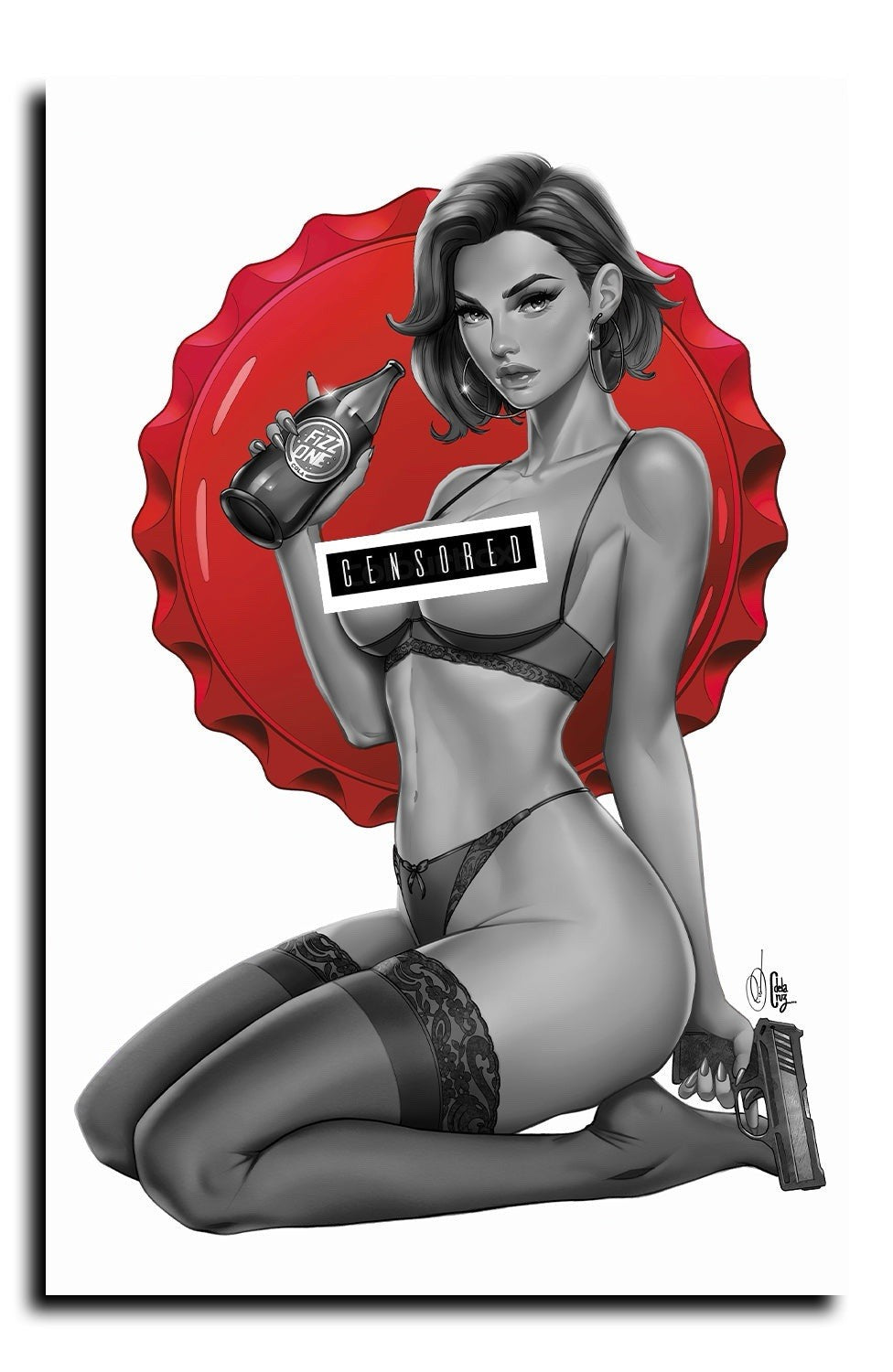 POP KILL #1 | (CA) TONY TROPHY | SPOT FOIL - Naughty Presale