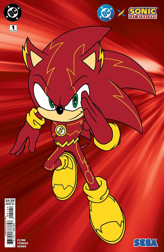 DC x Sonic The Hedgehog Issue #1 - Pablo M. Collar - 2nd Print - The Flash
