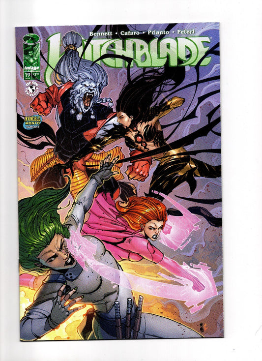 WITCHBLADE #19 COVER E GUISEPPE CAFARO & ARIF PRIANTO INVINCIBLE TEAM UP VAR