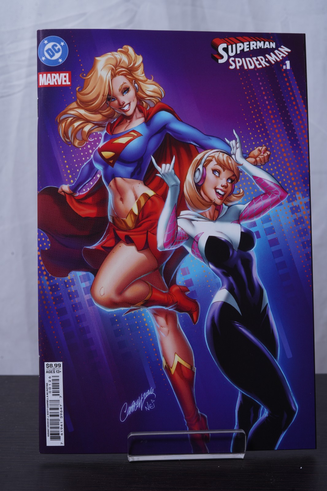 Complete Set of 26 Superman Spider-Man #1 A–Z Covers Bundle