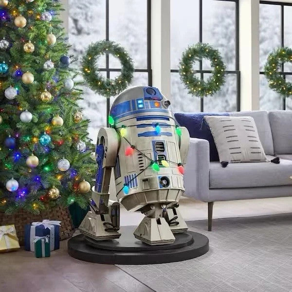 STAR WARS R2D2 - 3.5 foot animated LED R2D2 - Home Depot - BRAND NEW IN BOX