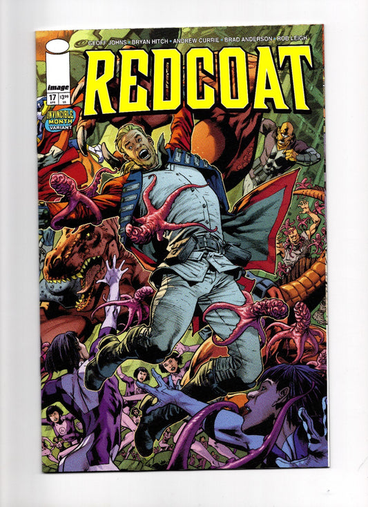 REDCOAT #17 CVR D BRYAN HITCH & BRAD ANDERSON INVINCIBLE TEAM UP WRAPAROUND VAR