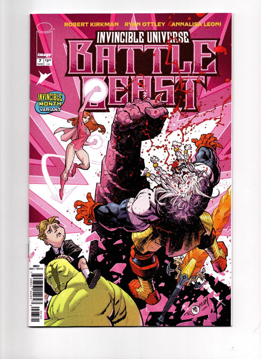 Invincible Universe Battle Beast #7 | Cover H H Ryan Ottley | Invincible Team-Up