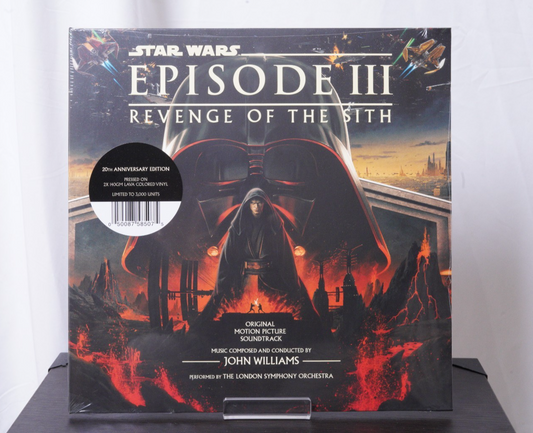 Star Wars Episode III Soundtrack Vinyl - Lava colored vinyl #2550