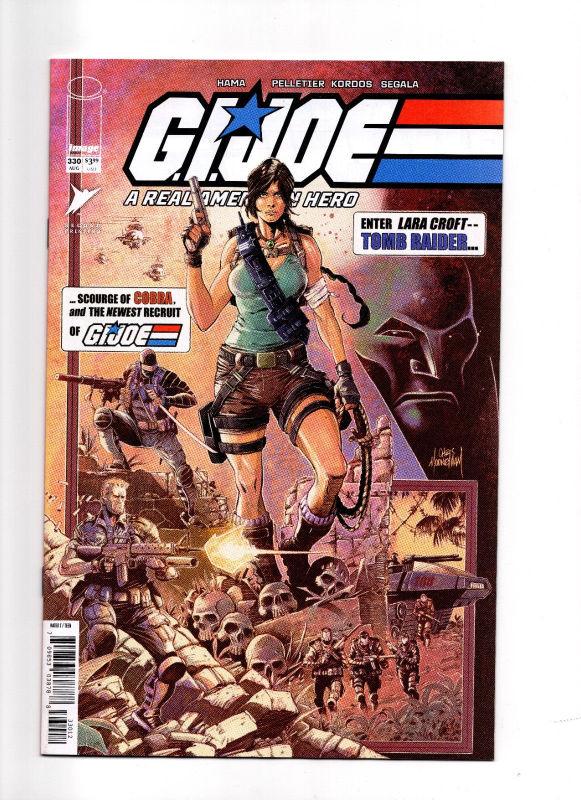 GI JOE A REAL AMERICAN HERO #330 2ND PTG