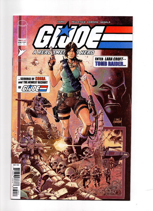 GI JOE A REAL AMERICAN HERO #330 2ND PTG