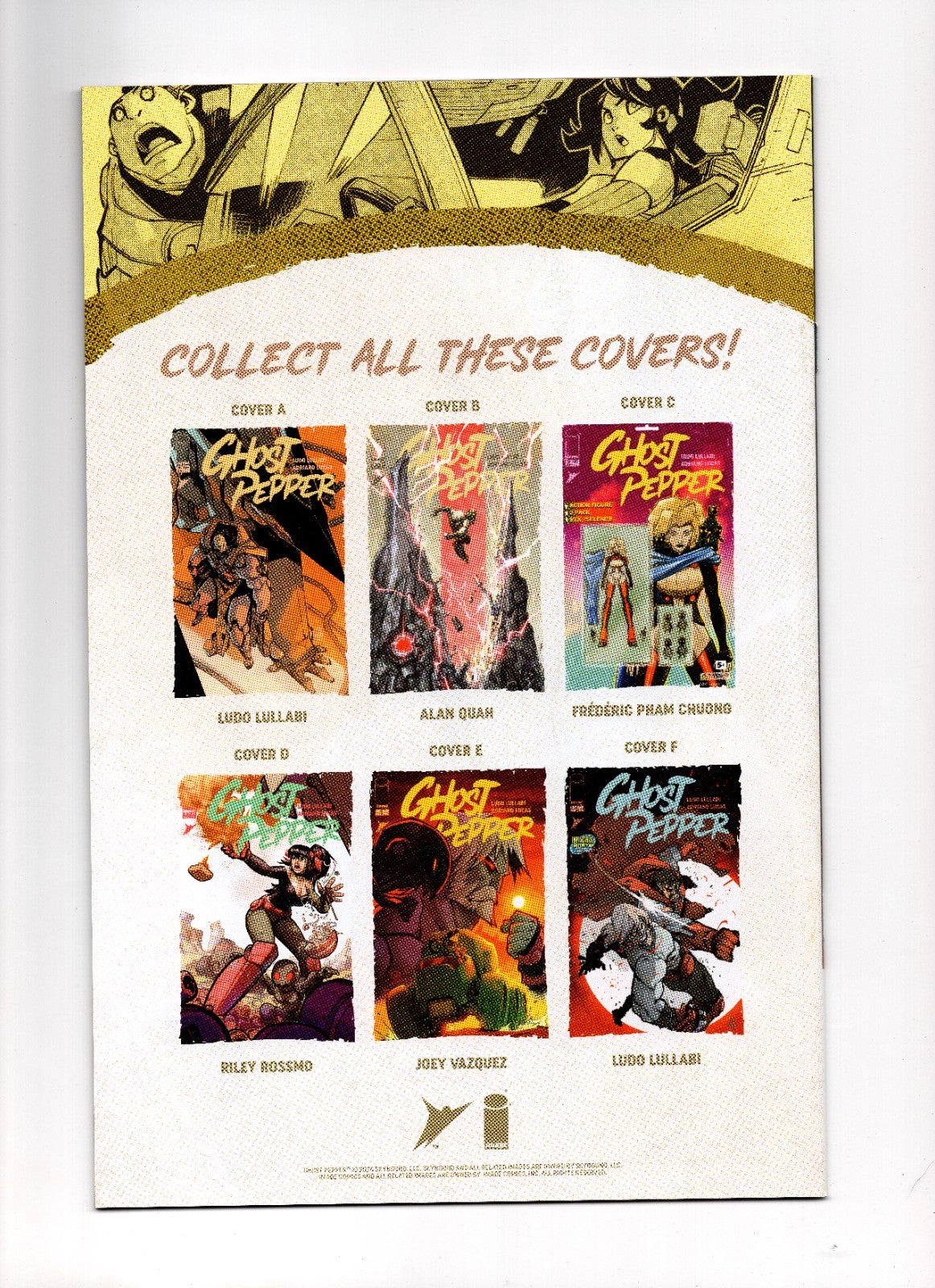 GHOST PEPPER #9 COVER F LUDO LULLABI INVINCIBLE TEAM UP VAR