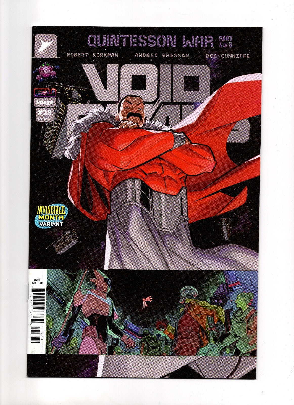 VOID RIVALS #28 - LORENZO DE FELICI COVER F INVINCIBLE TEAM UP VARIANT