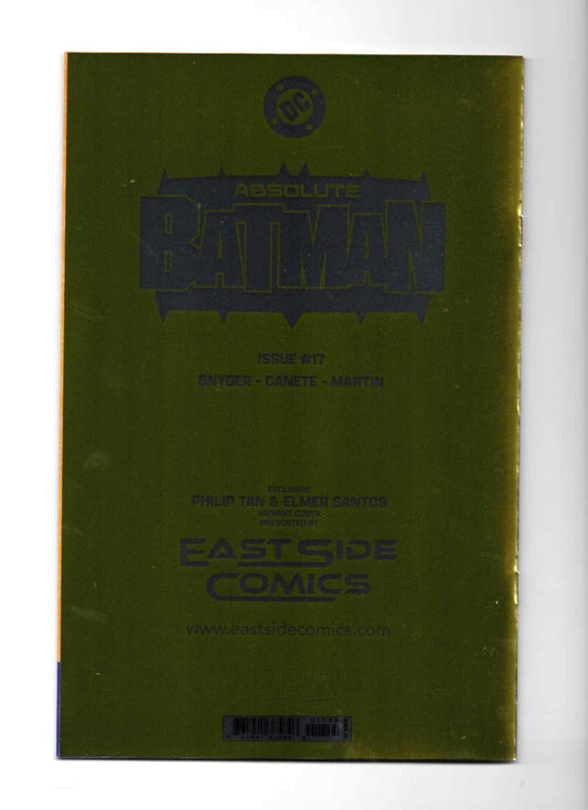 Absolute Batman Issue #17 - Philip Tan - East Side Comics - Virgin Foil