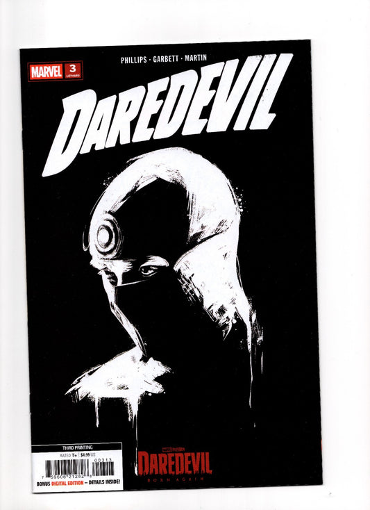 DAREDEVIL #3 MARVEL TELEVISION 3RD PRINTING VARIANT