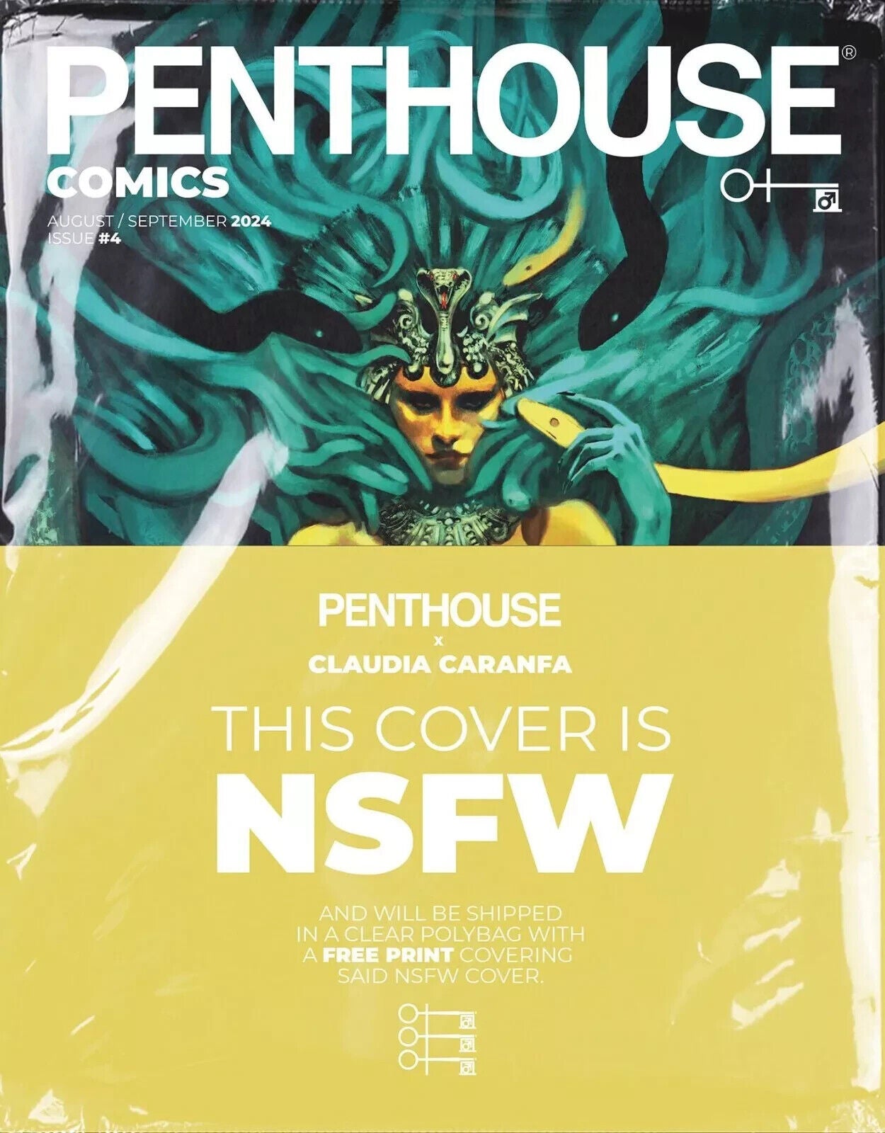Penthouse Comics Issue #4 - Claudia Caranfa - Polybagged